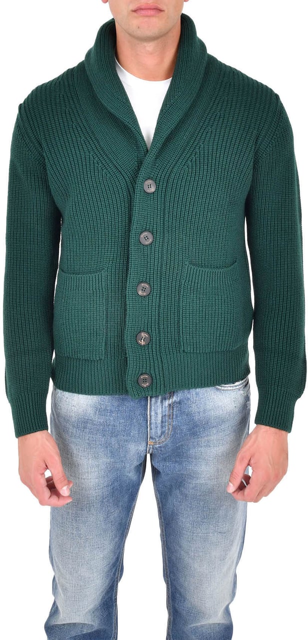 Drumohr Drumohr Sweaters Green Groen