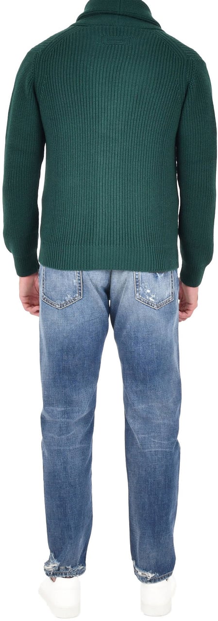 Drumohr Drumohr Sweaters Green Groen