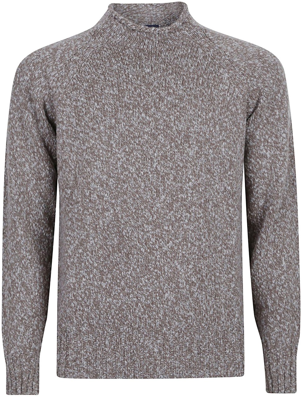 Drumohr Round Neck Sweater Brown Bruin