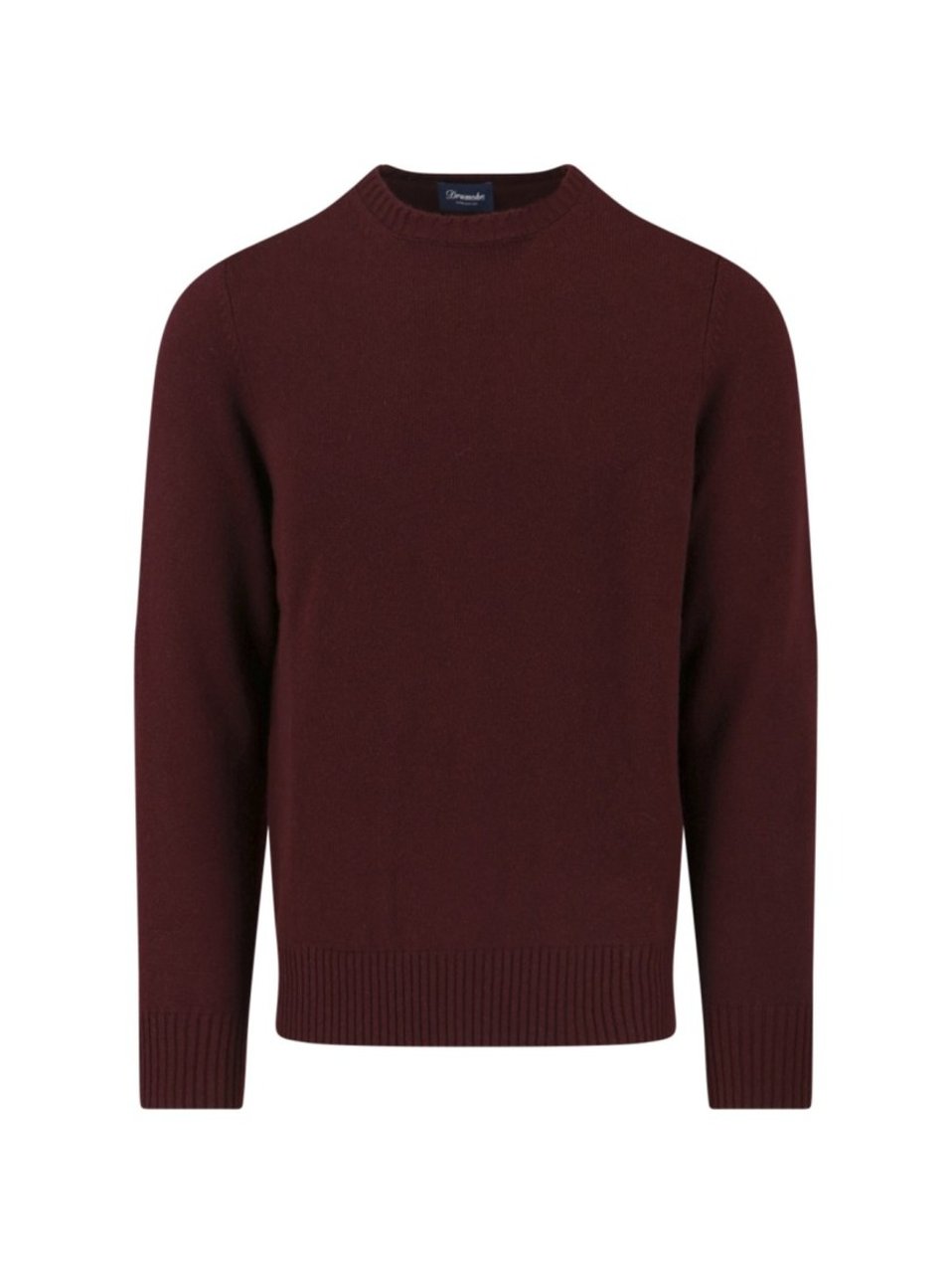 Drumohr Cashmere Sweater – Bordeaux Maroon