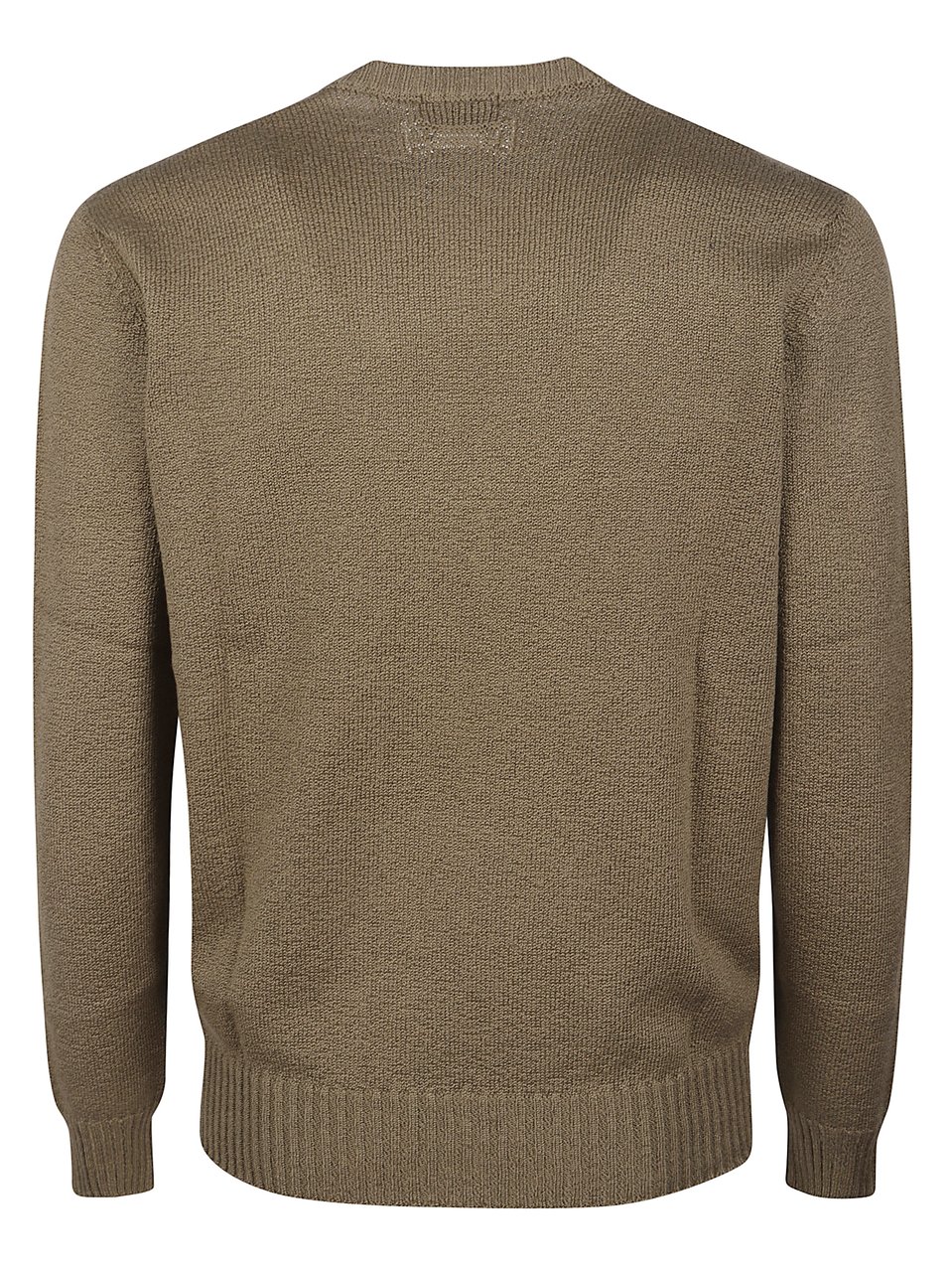 Drumohr Classic Crew Neck Sweater Bruin