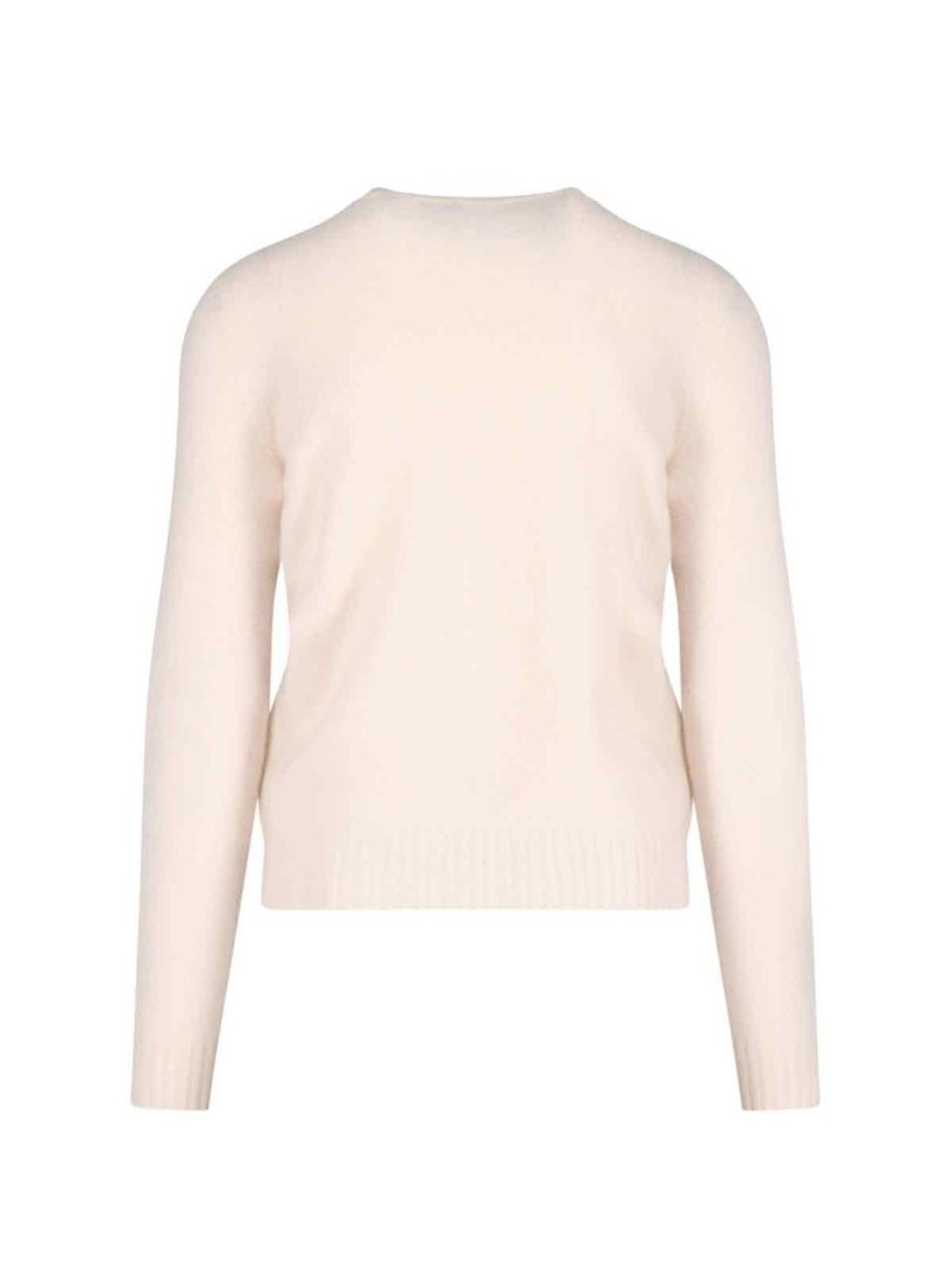 Drumohr Basic Sweater In Pink Wool Light Shade Neutraal
