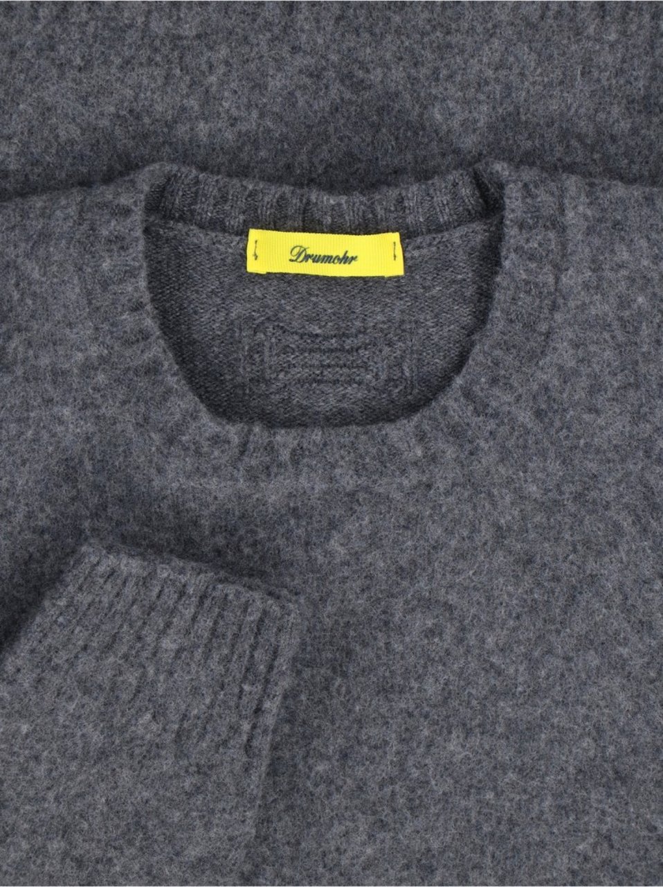 Drumohr Wool Sweater – Grey Grijs