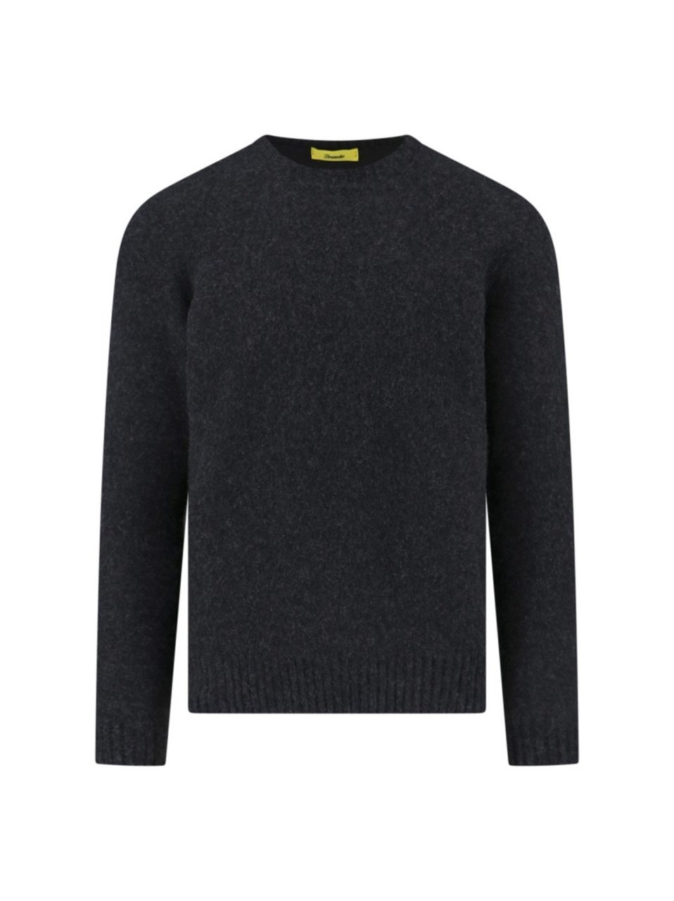 Drumohr Wool Sweater – Dark Grey Grijs