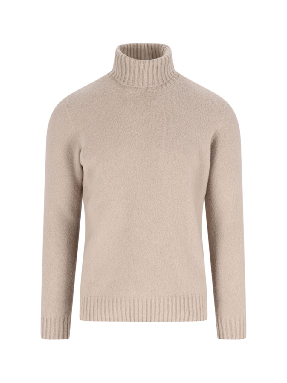 Drumohr Turtleneck Sweater – Beige Neutraal