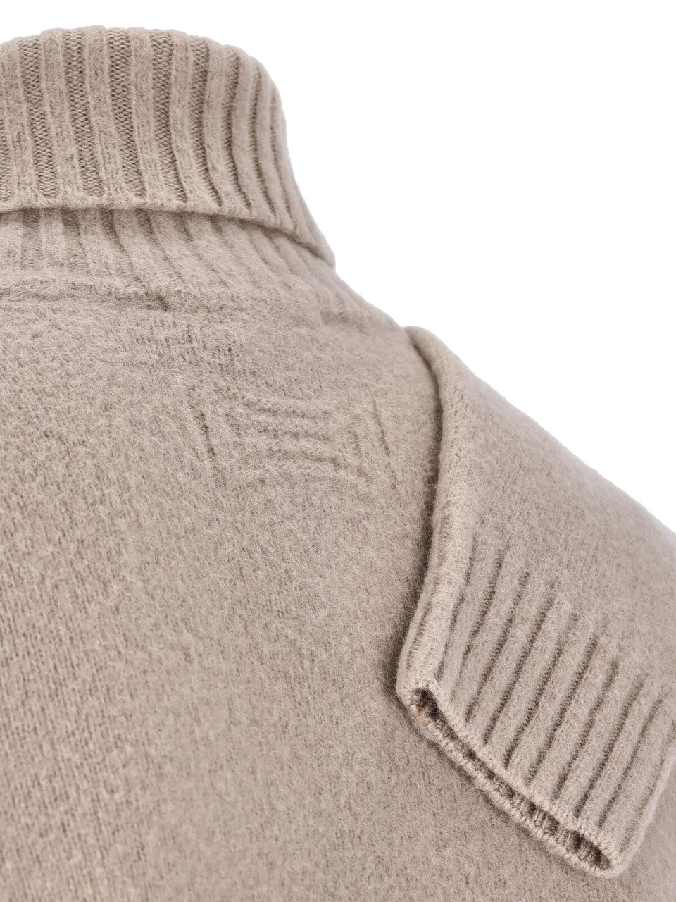 Drumohr Turtleneck Sweater – Beige Neutraal