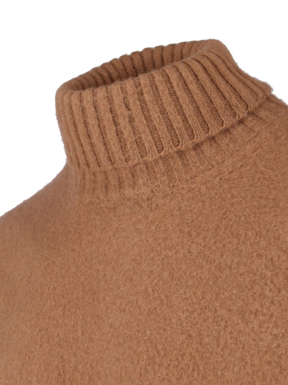 Drumohr Turtleneck Sweater – Brown Bruin