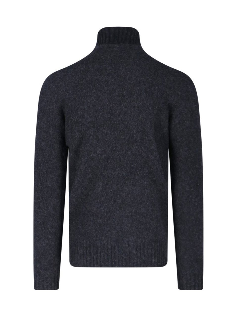 Drumohr Turtleneck Sweater – Dark Grey Grijs