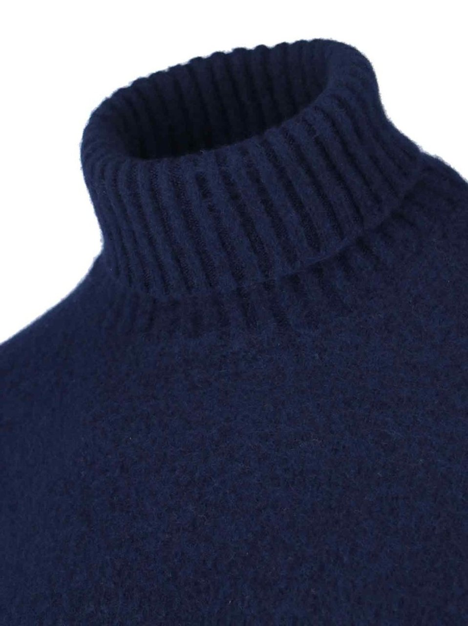 Drumohr Turtleneck Sweater – Navy Blauw