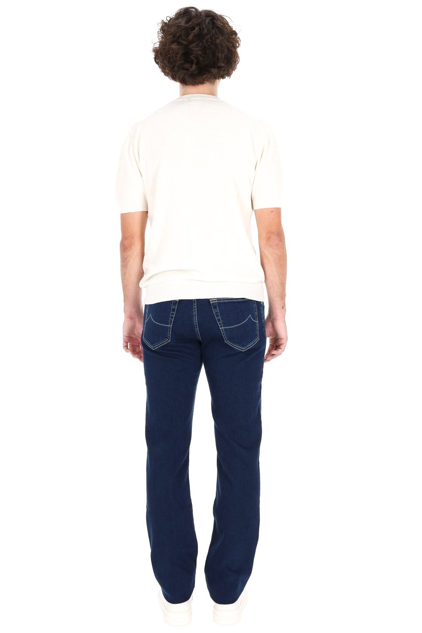 Drumohr Cream Lightweight Terry Cotton-Blend T-Shirt Zwart