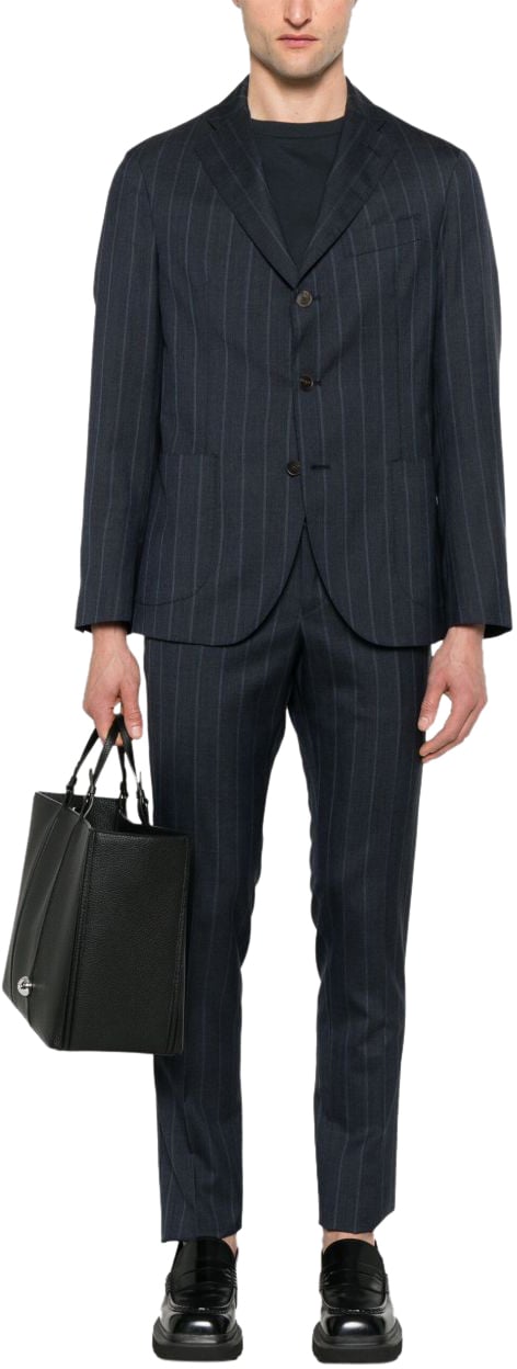 Drumohr Dresses Blue Blauw