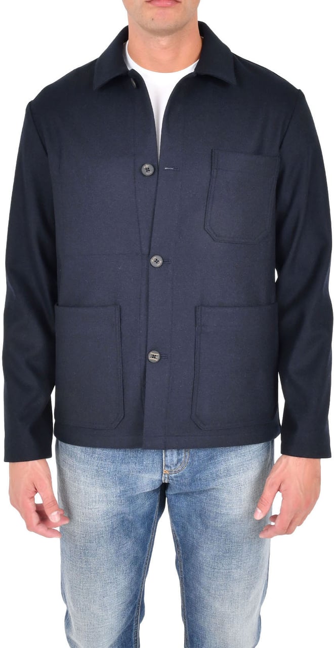 Drumohr Coats Blu Navy