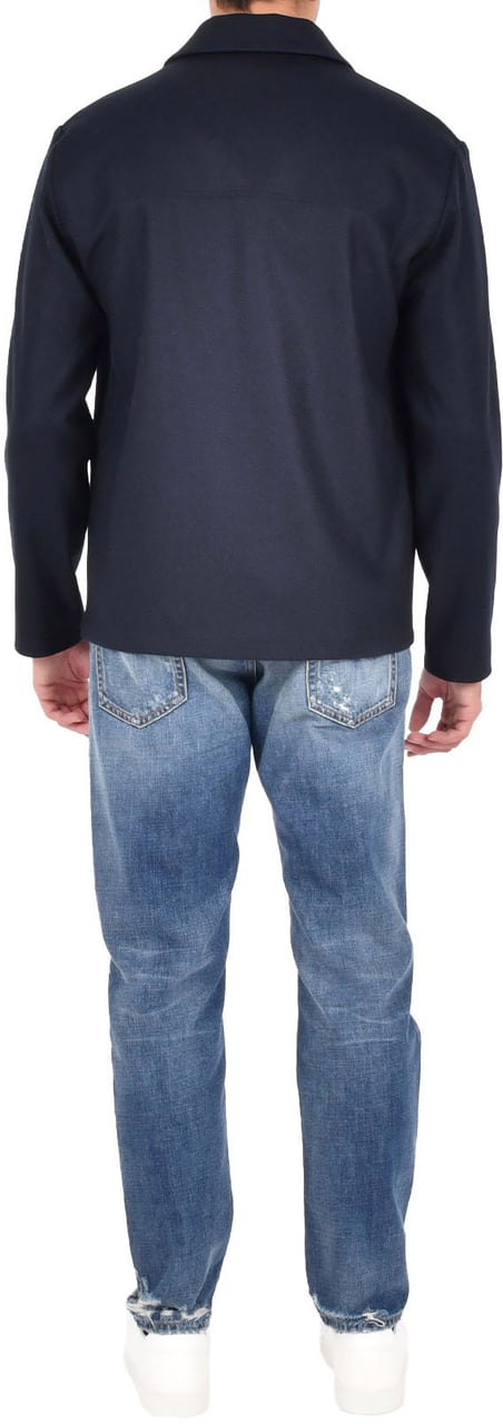 Drumohr Coats Blu Navy