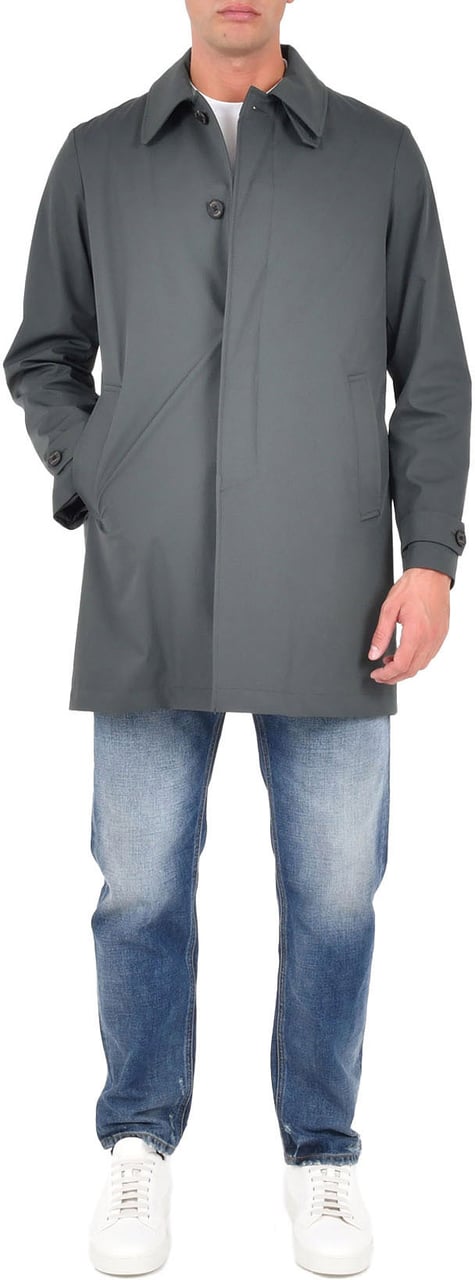 Drumohr Coats Green Groen