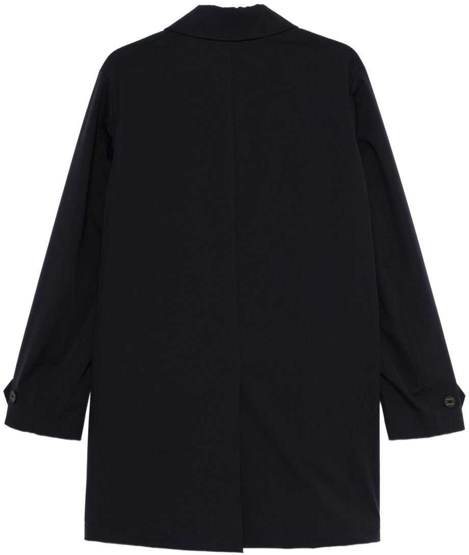 Drumohr Coats Blue Blauw