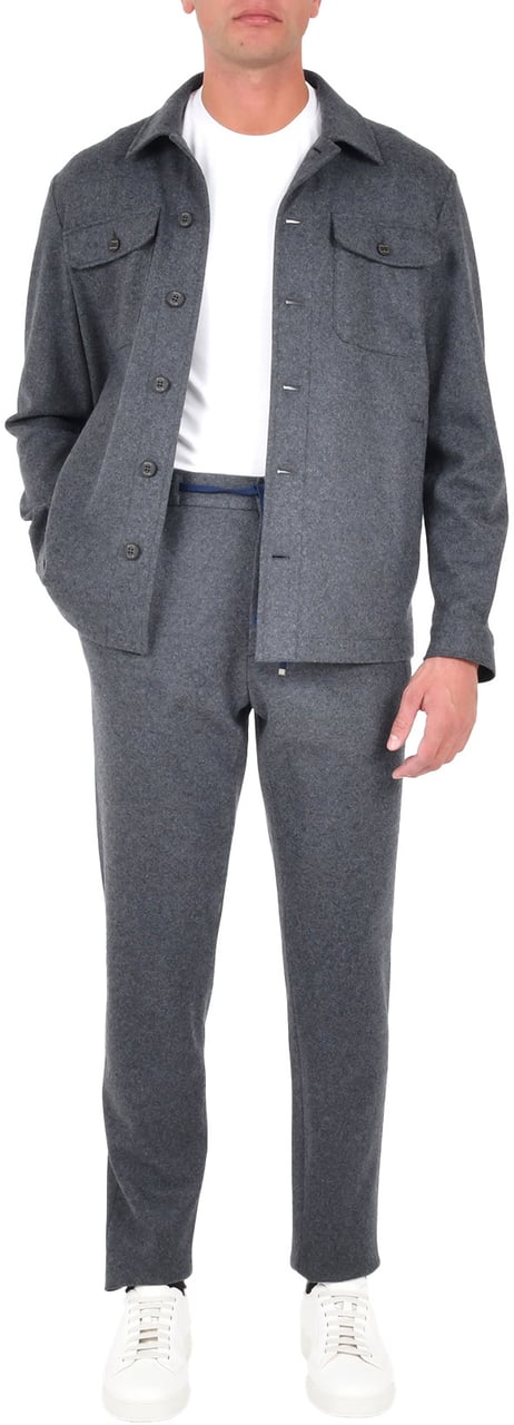 Drumohr Shirts Grey Grijs