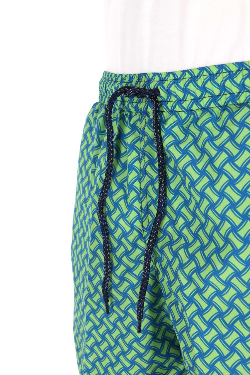 Drumohr Macro Biscottino Quick-Dry Swim Shorts Blauw