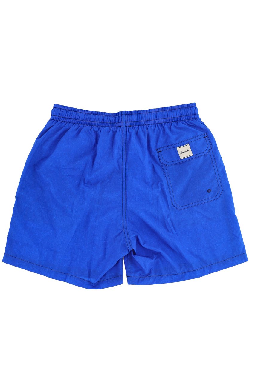 Drumohr Quick-Dry Functional Beach Swim Shorts Blauw