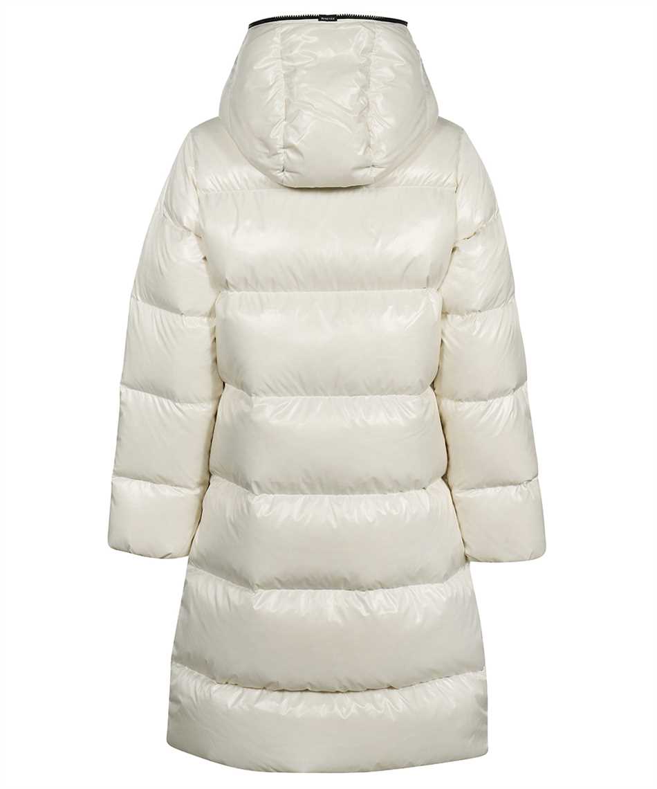 Drumohr Long hooded down jacket Beige