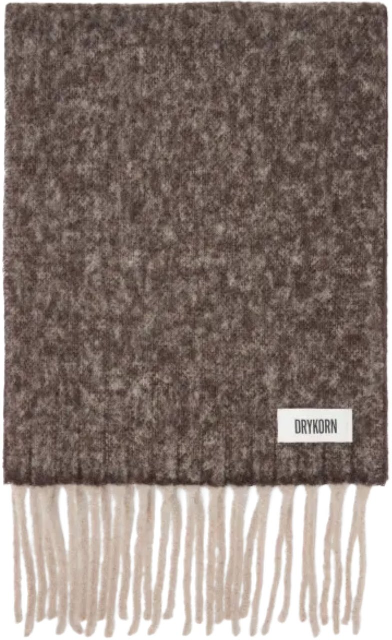 Drykorn Drykorn  Sjaals Donkerbruin 120294 Beaut Bruin