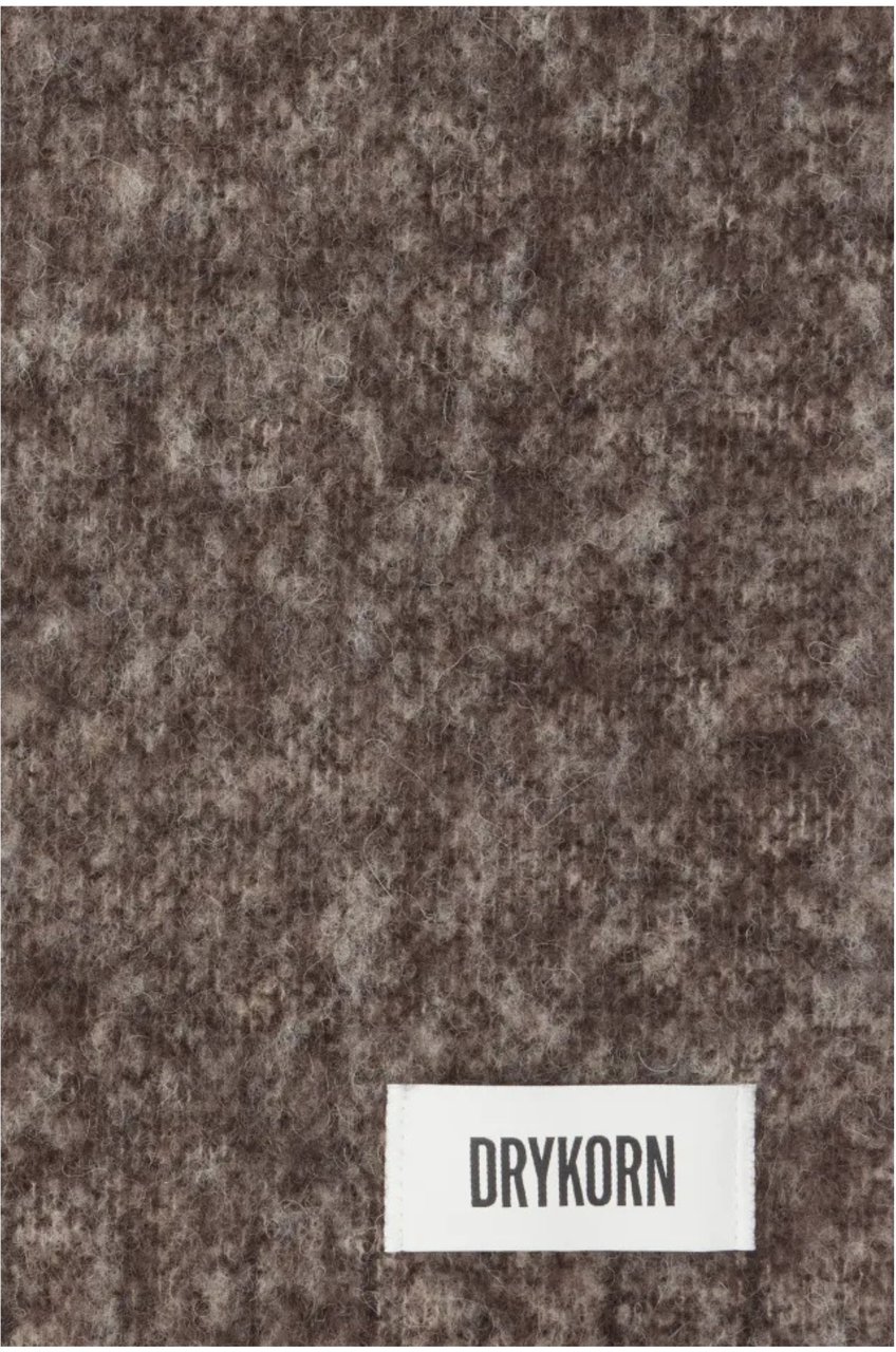 Drykorn Drykorn  Sjaals Donkerbruin 120294 Beaut Bruin