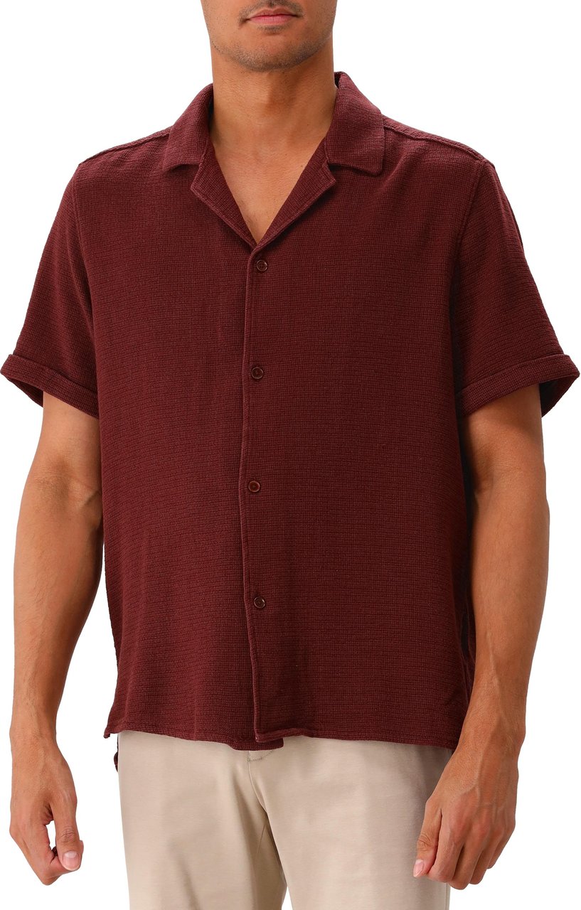 Drykorn Drykorn Overhemd Rood Bijan Rood