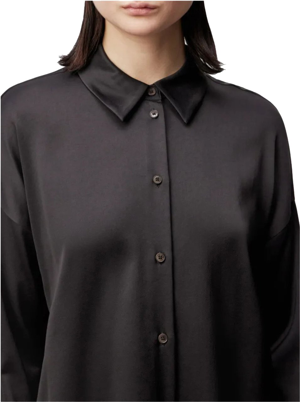 Drykorn Drykorn Blouses Donkerbruin 130065 Cloelia Bruin