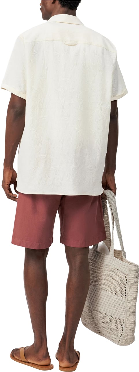 Drykorn Bijan_2 Korte Mouw Overhemden Off White 152305 Bijan_2 Wit