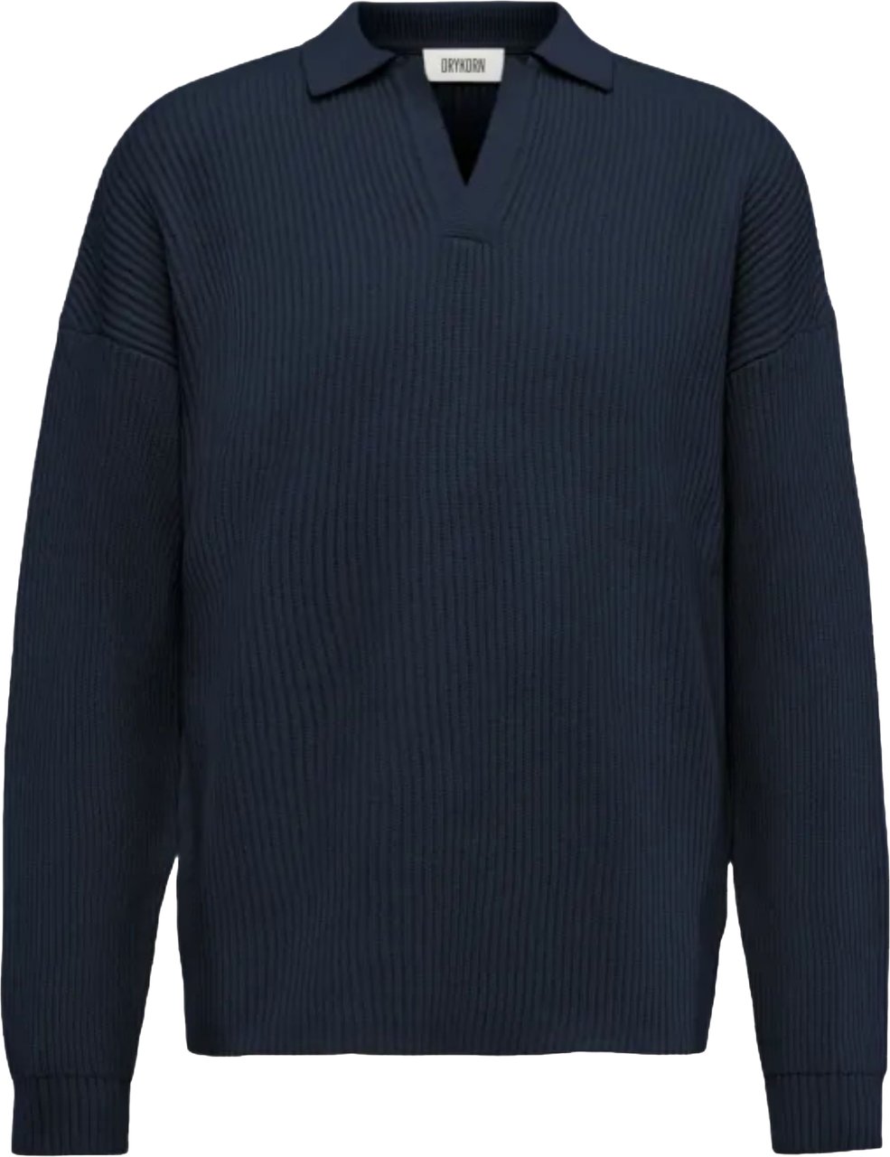 Drykorn Truien Blauw 420177 Rustino Blauw