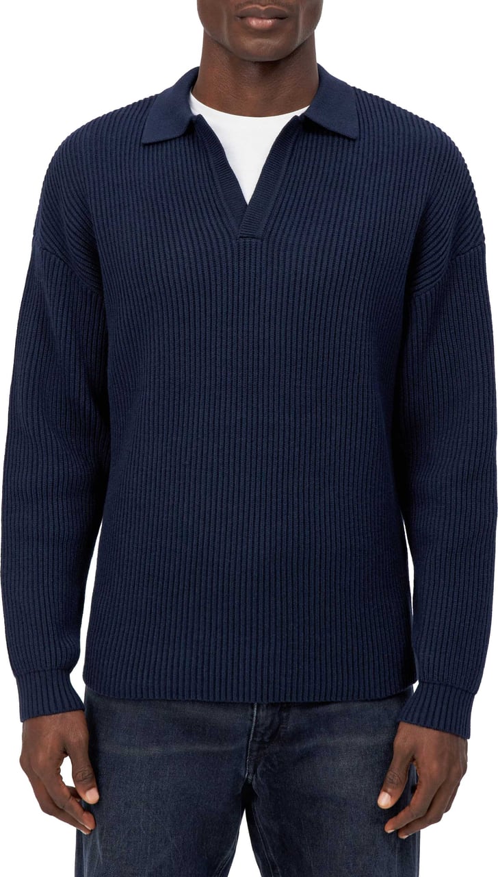 Drykorn Truien Blauw 420177 Rustino Blauw