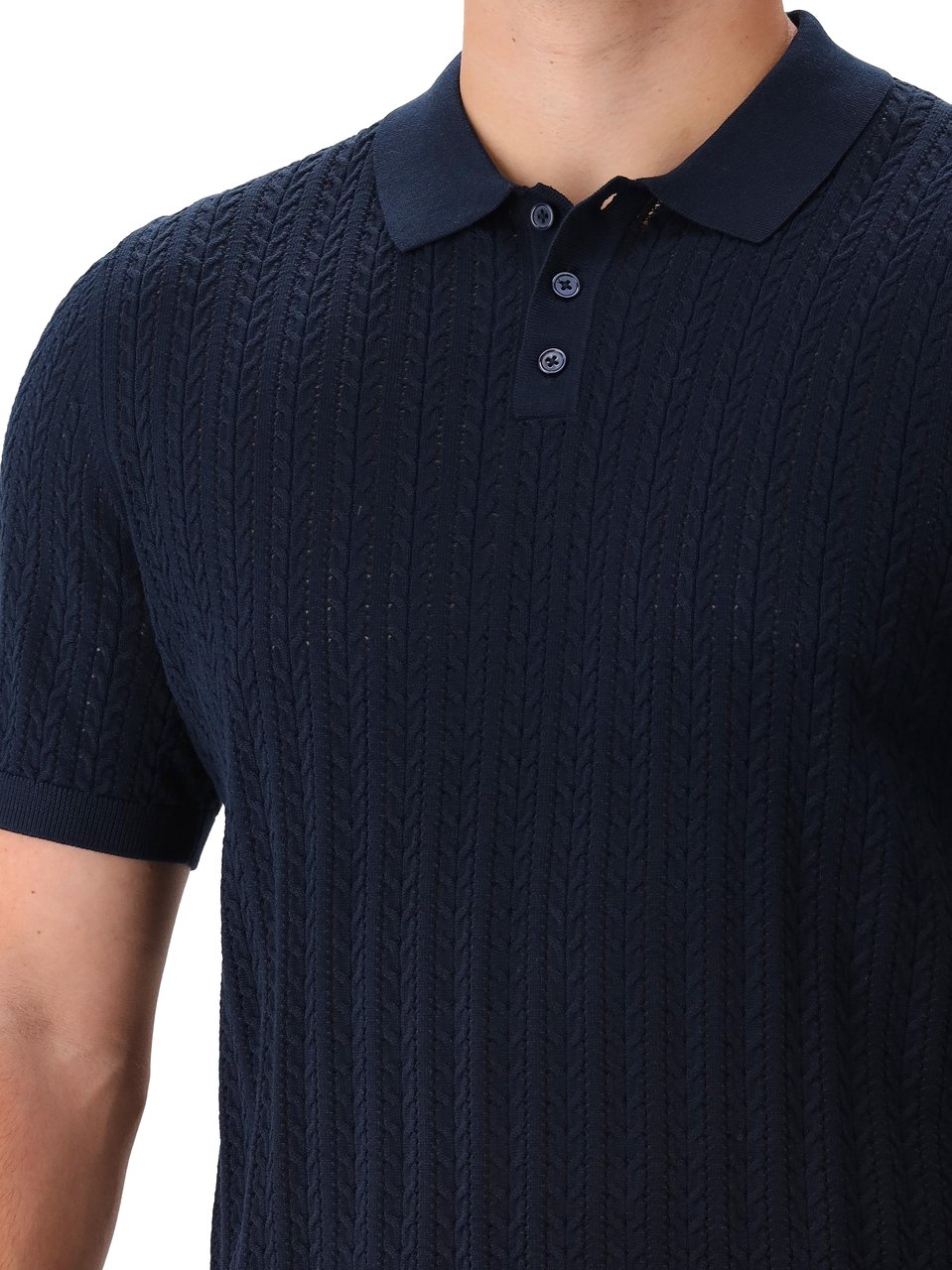 Drykorn Drykorn Polo Blauw Triton Blauw