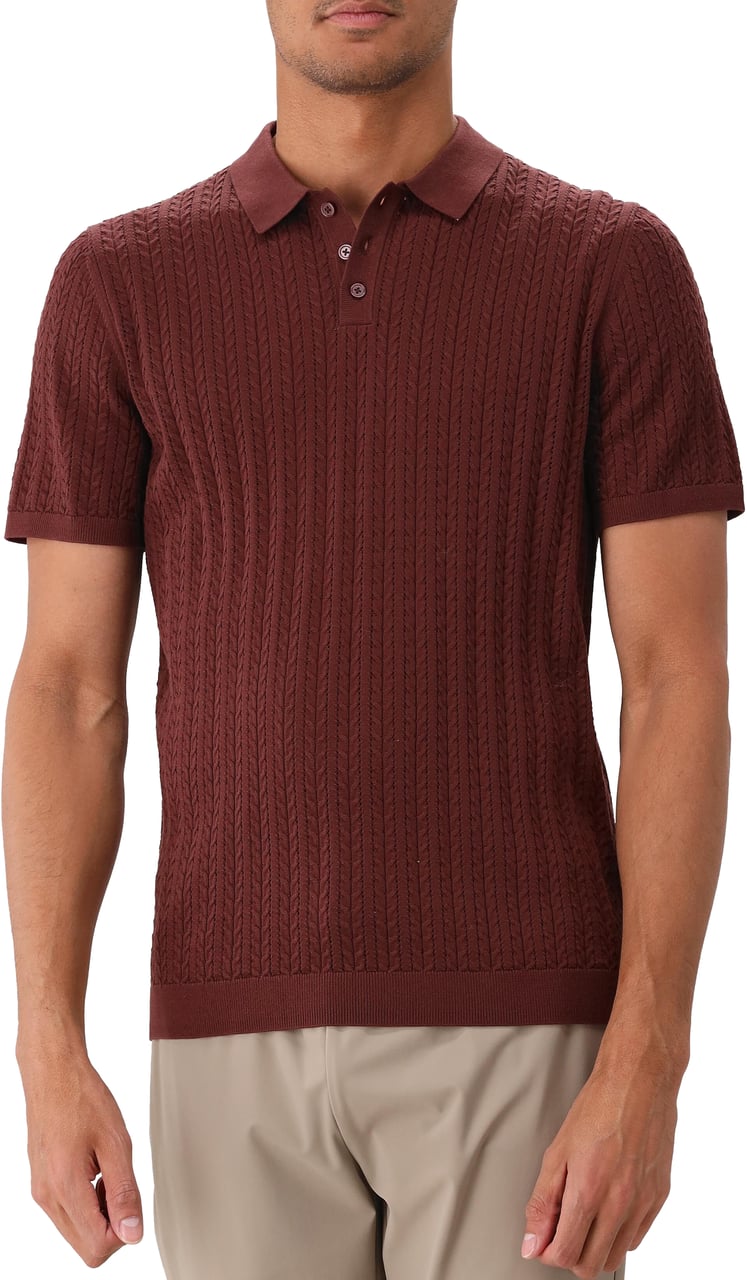 Drykorn Drykorn Polo Rood Triton Rood