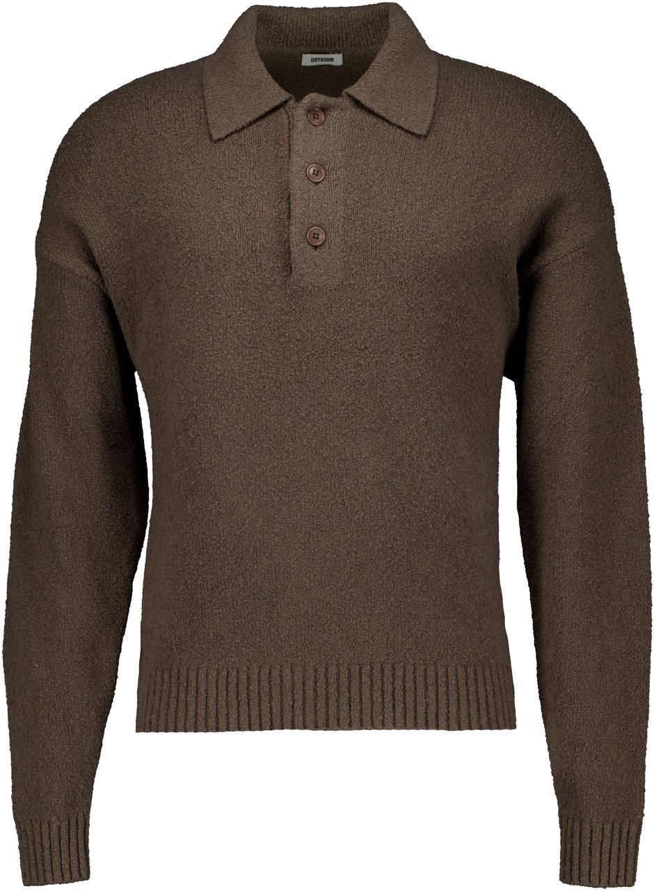Drykorn Drykorn Polos Bruin 422002 Bekket Bruin