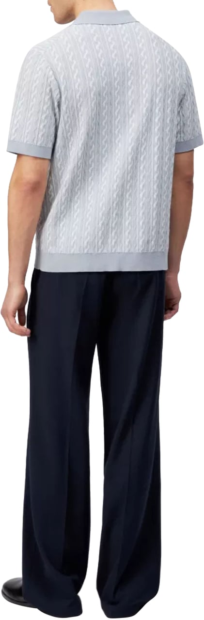Drykorn Tamian Polos Lichtblauw 425175 Tamian Blauw
