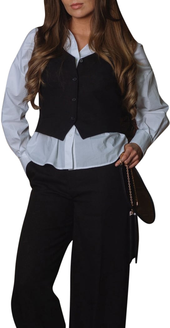 Drykorn Drykorn Balscote Gilets Zwart 83139 126065 Zwart