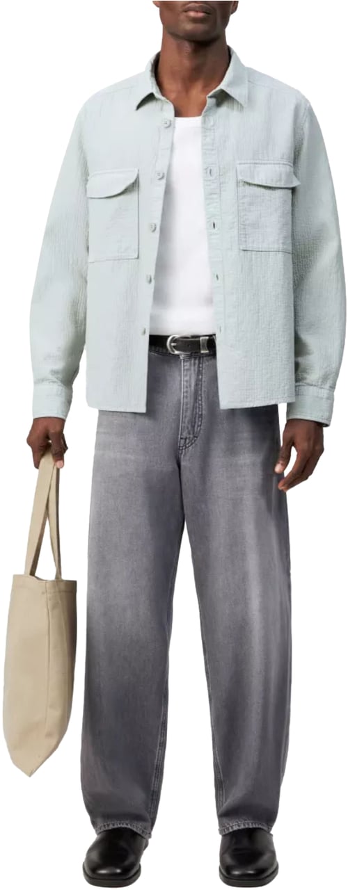 Drykorn Drykorn Gunray Overshirts Lichtgroen Gunray 138501 Groen