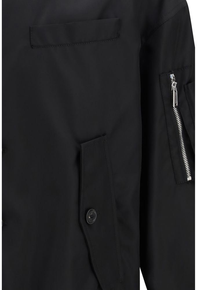 Dsquared2 Dsquared² Black Polyamide Bomber Zwart