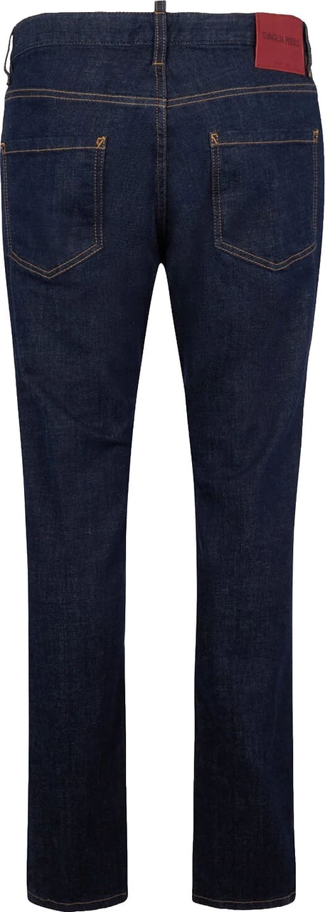 Dsquared2 Dark Rinse Wash Teddy Jeans Blauw