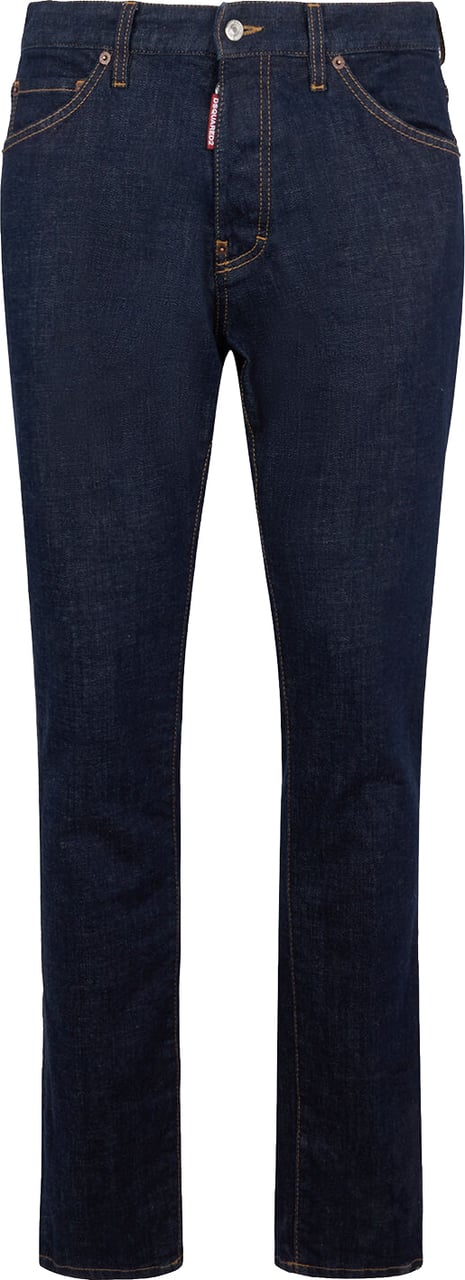 Dsquared2 Dark Rinse Wash Teddy Jeans Blauw