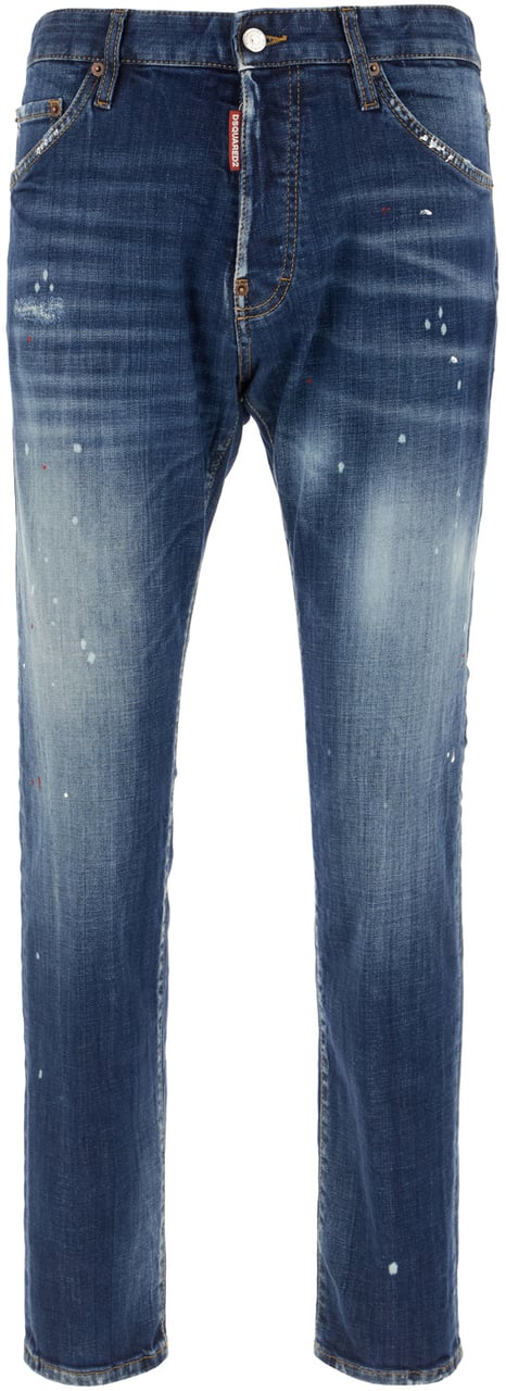 Dsquared2 Denim Teddy jeans Blauw