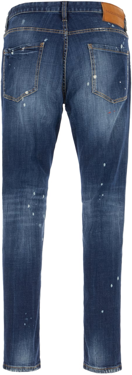 Dsquared2 Denim Teddy jeans Blauw