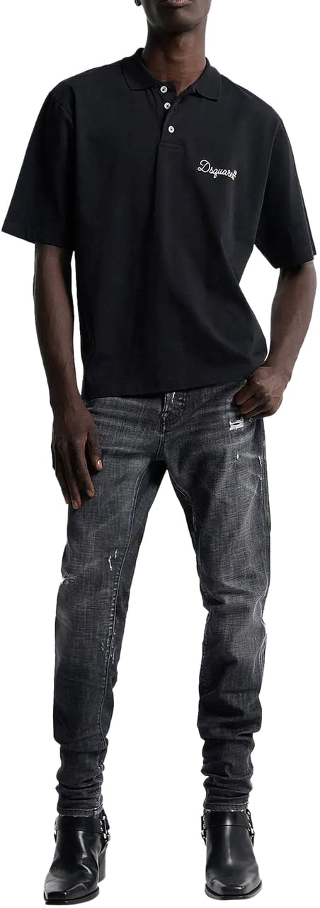 Dsquared2 Teddy Jean Zwart Donkergrijs