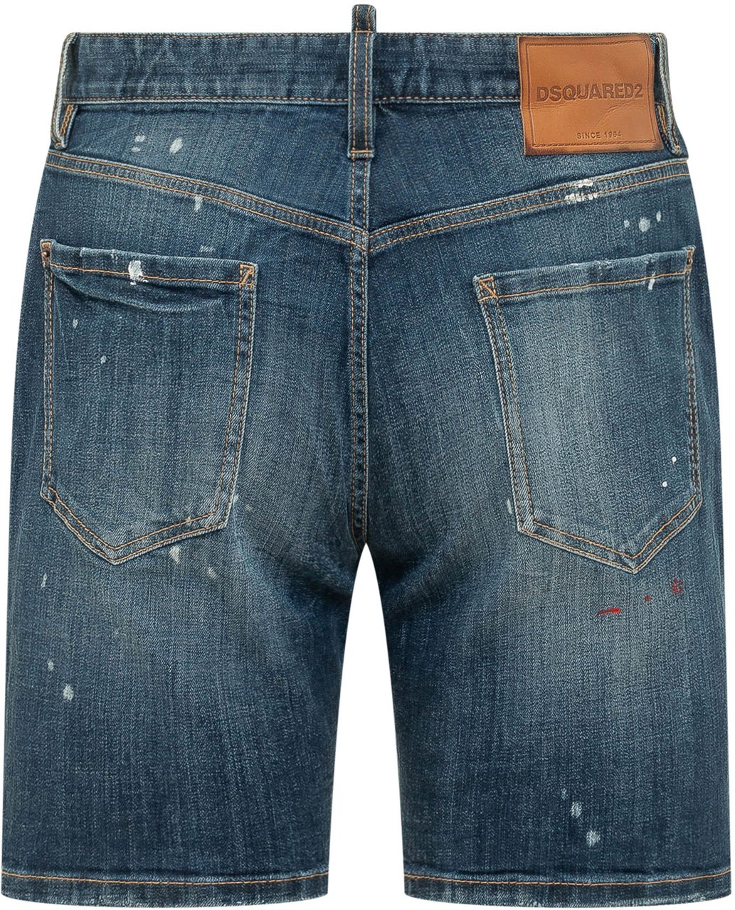 Dsquared2 Marine Short in Denim Cinque Tasche Blauw