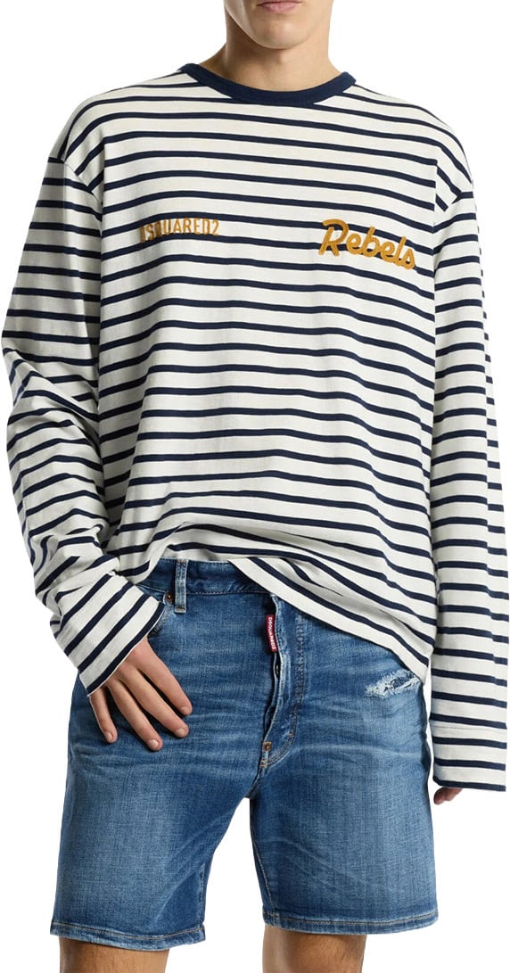 Dsquared2 Trousers Blue Blauw