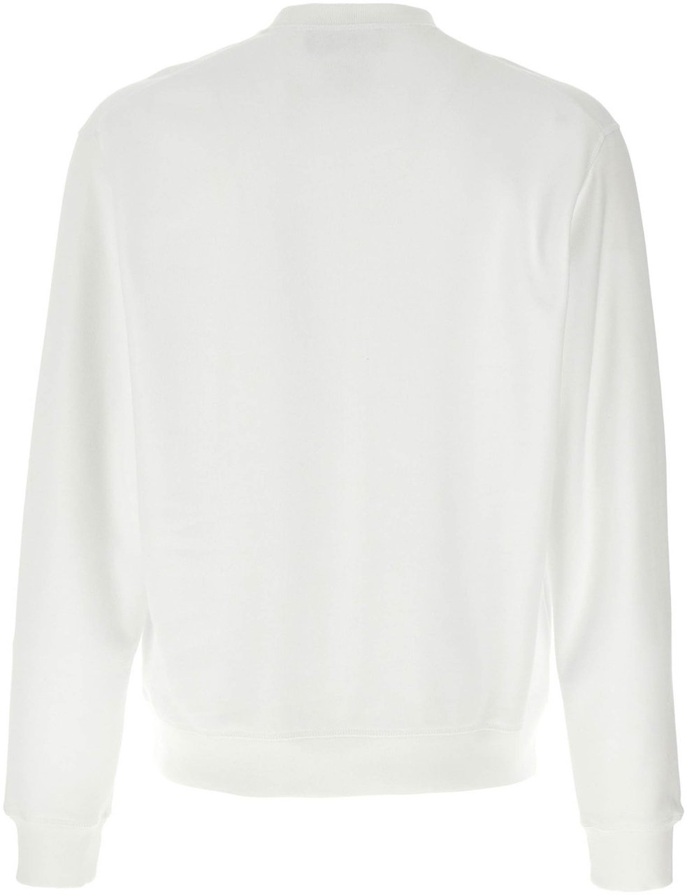 Dsquared2 Dsquared² White Cotton Sweatshirt Zwart
