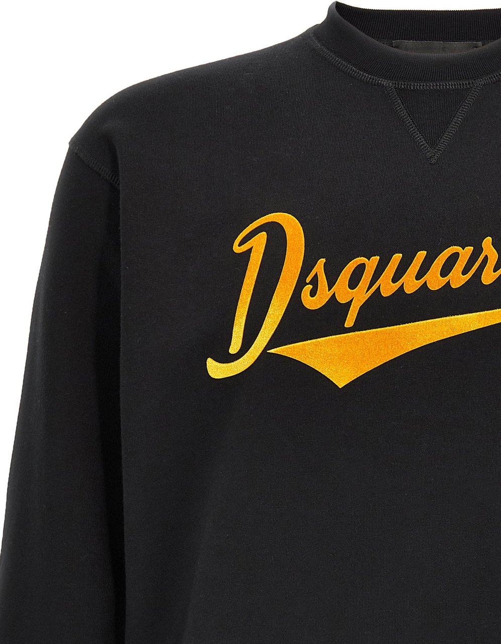 Dsquared2 Dsquared² Black Cotton Sweatshirt Zwart