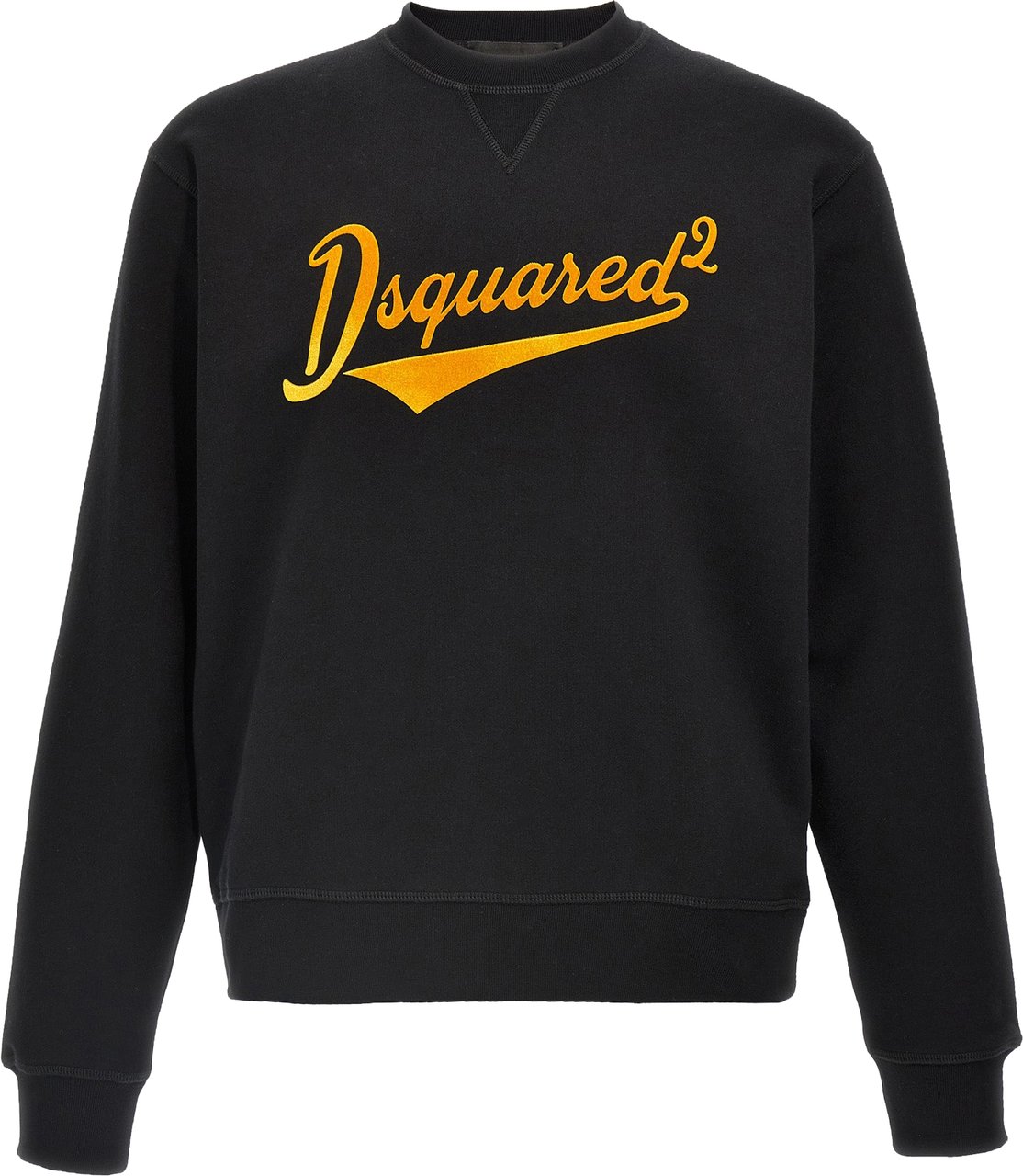 Dsquared2 Dsquared² Black Cotton Sweatshirt Zwart