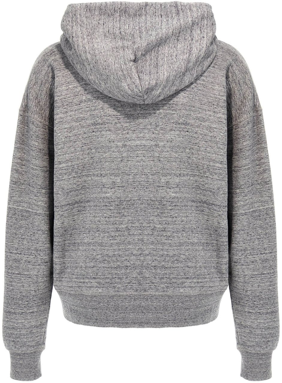 Dsquared2 Dsquared² Gray Cotton Sweatshirt Grijs