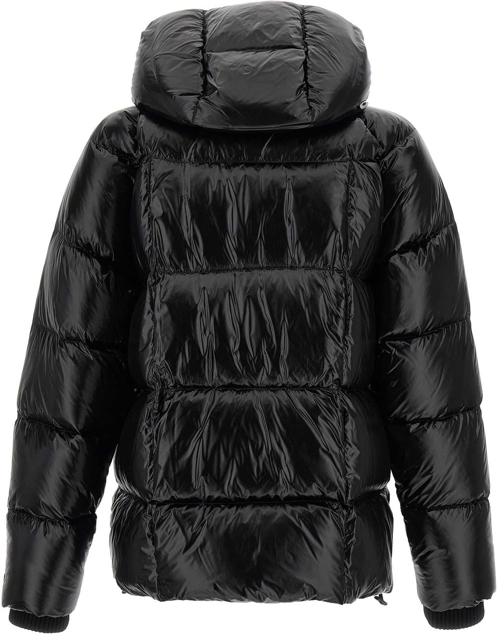 Dsquared2 Dsquared² Black Polyamide Full-Length Jacket Zwart