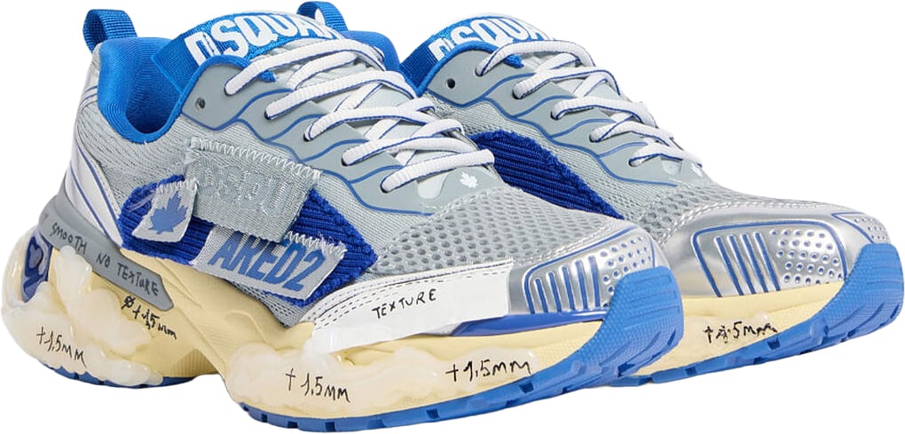 Dsquared2 Faster sneaker Blauw